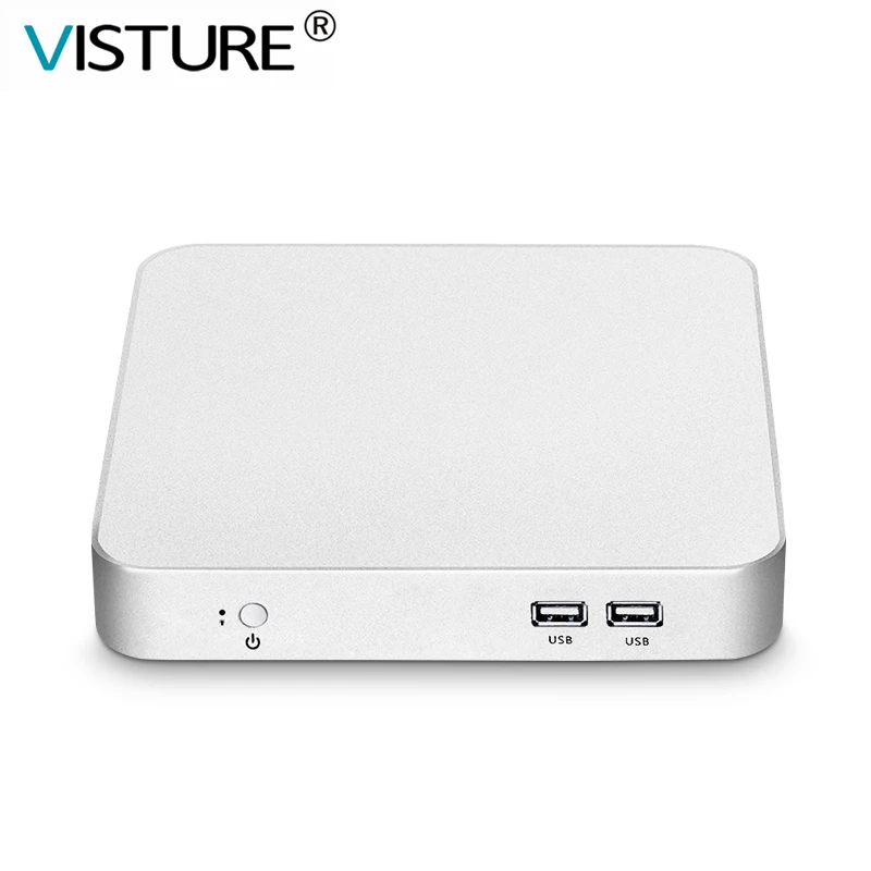 Мини ПК Visture Core i7 i5 i3 Intel CPU HD Graphics Windows 10 Linux WiFi HDMI 6 * USB настольный компьютер игровой