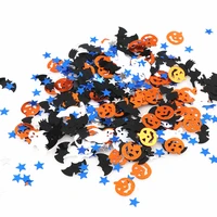 15g mixed paillettes halloween pumpkin bat witch ghost confetti sequins for crafts diy festival decoration nail art accessories