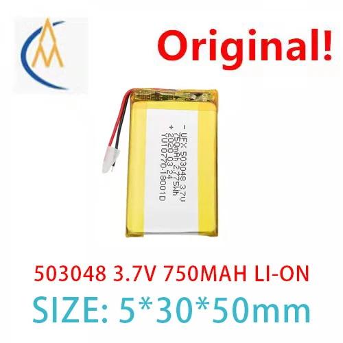 

Ufx503048, 3,7 в, 750 мАч, полимерная литиевая батарея, батарея молокоотсоса, модель MSDS, светодиодный планшет, Мобильный Wi-Fi