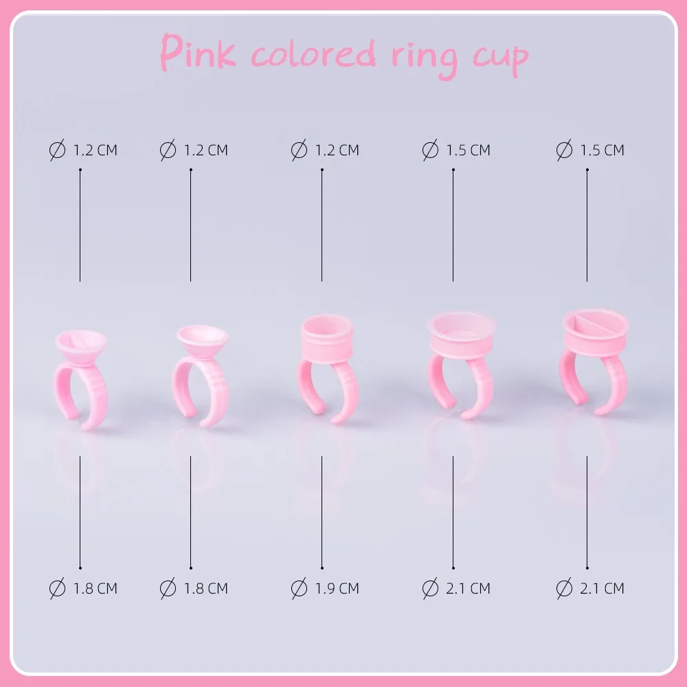 Одноразовые колпачки для чернил татуировок 100 шт. микроблейдинг Перманентная