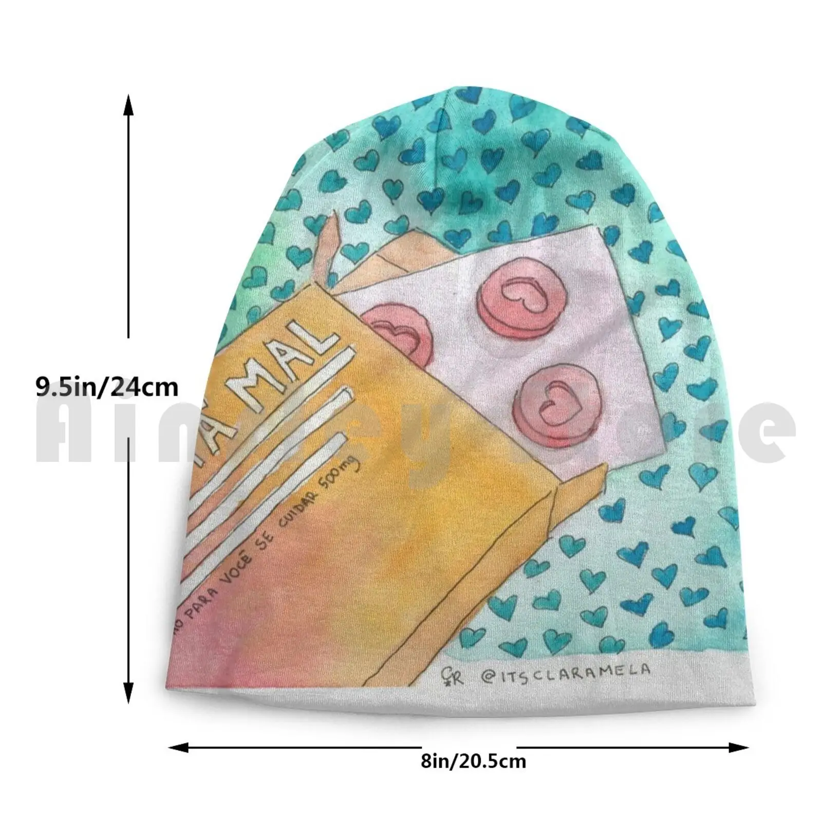 Шапка-бини для надрезания козла вязаная шапка в стиле хип-хоп парацетамол