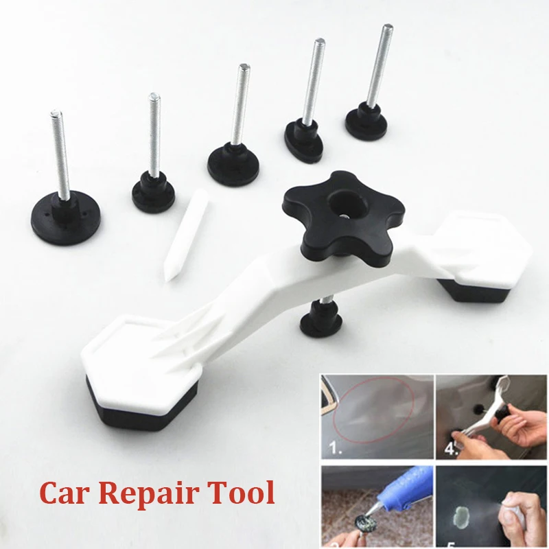Универсальный инструмент для ремонта вмятин автомобиля фотомагнитный клей