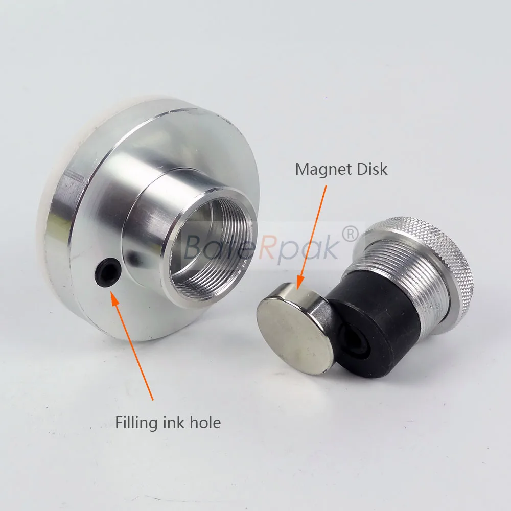 BateRpak Pneumatic/Electric Pad Printing Machine spare part ink cup with ceramic ring and Diameter 70mm 1 piece | Инструменты
