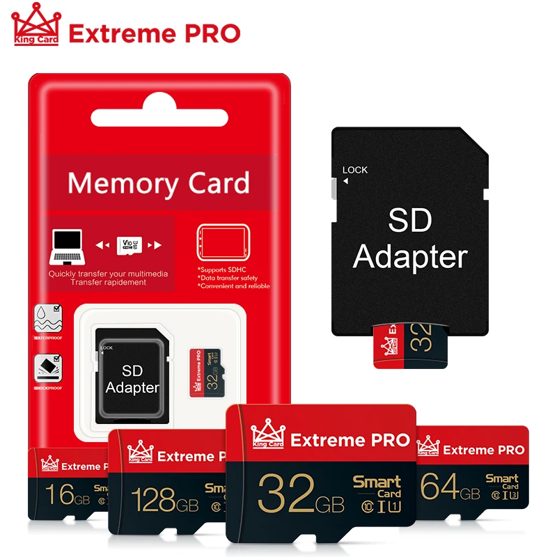 Высокоскоростная карта памяти класс 10 карты Micro SD SDXC/SDHC 128 ГБ/64 Гб/32 ГБ/16 ГБ/8 ГБ sd