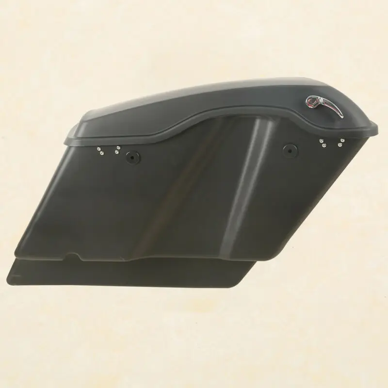 

Motorcycle 5" Extended Stretched Saddlebags For Harley Touring Road King Road Glide Street Glide 1993-2013 2014-2020