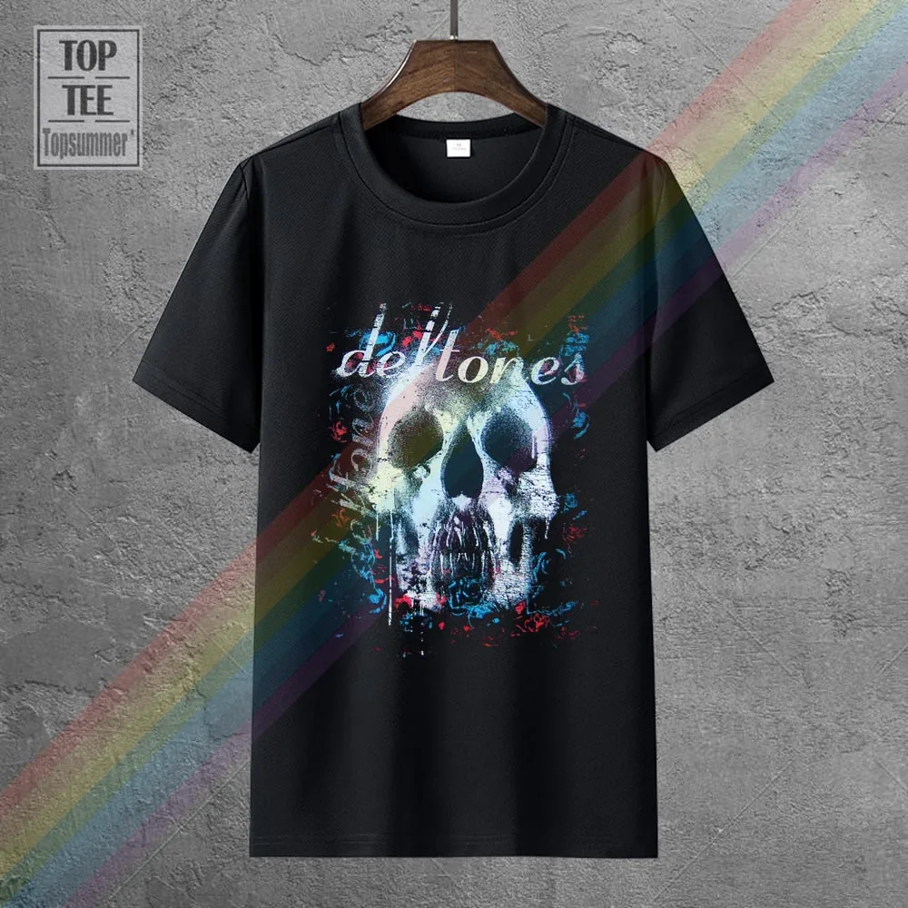 

Deftones Skull Black T Shirt New Official Band Merch