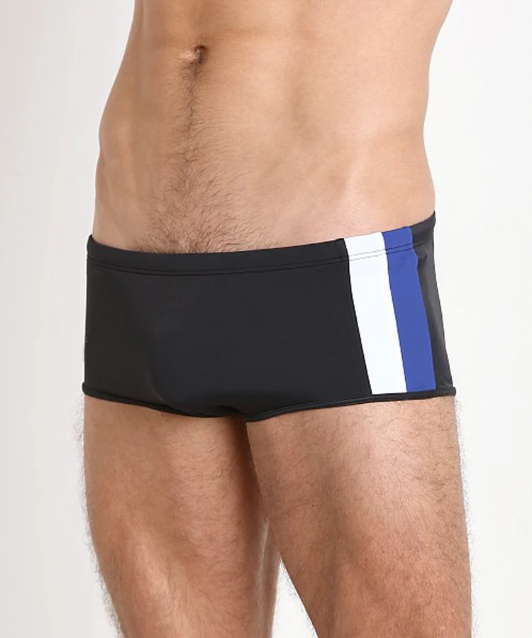 Direct Selling Men's Sexy Low-waisted White Boxers Fitness Fast Dry Hot Spring Winter Swimming