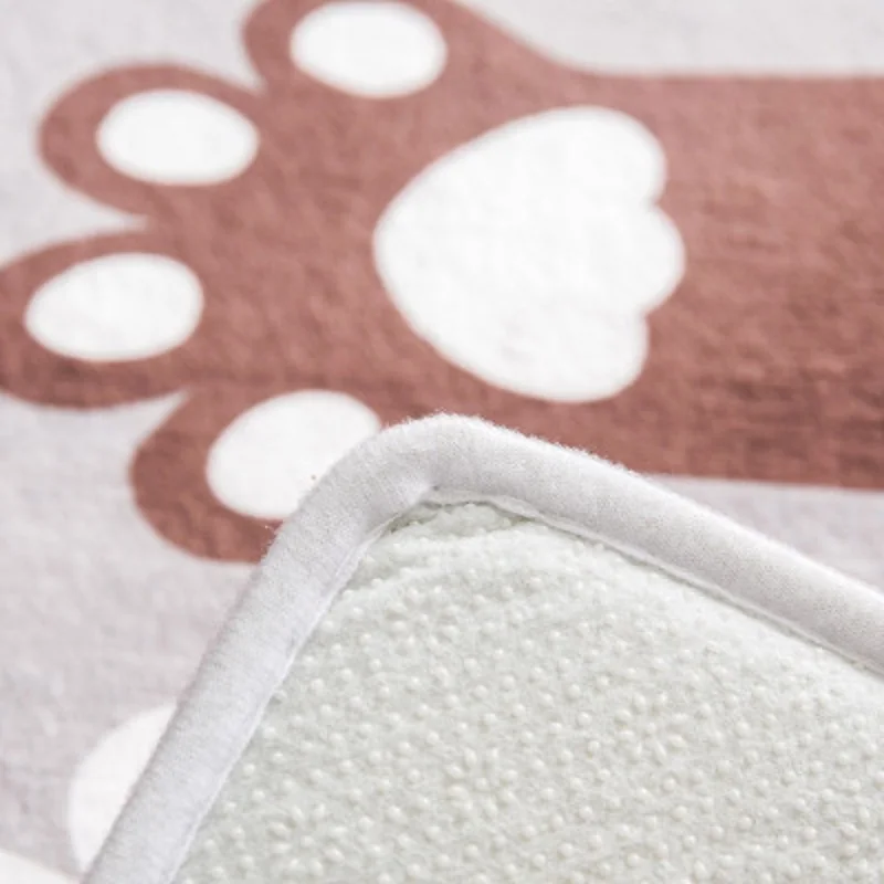 Новый ковер для гостиной мультяшный домашний коврик пола кровать спальни