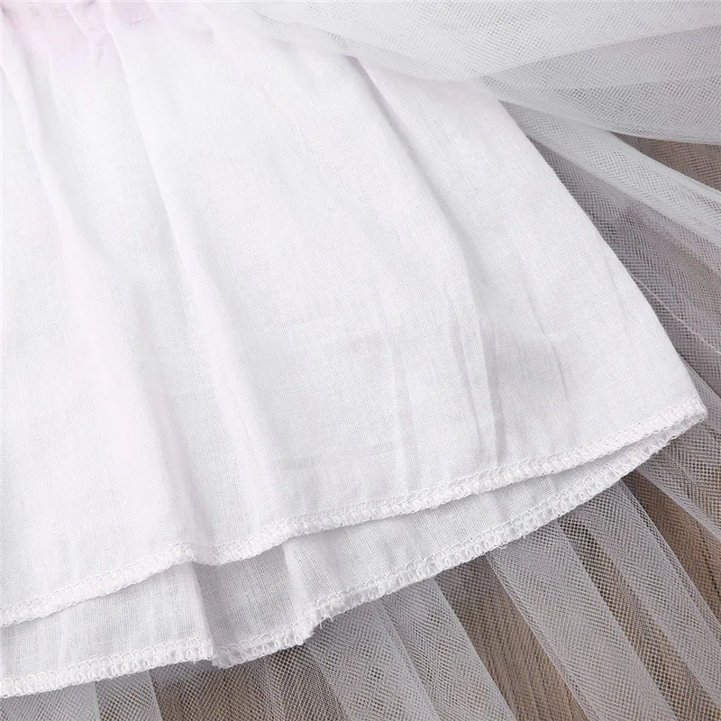 pudcoco Christmas Plaids Tulle Ball Gown Dresses Fashion Long sleeve Princess Wedding Birthday Dress For Baby Kid Girl 1-5 Years | Детская