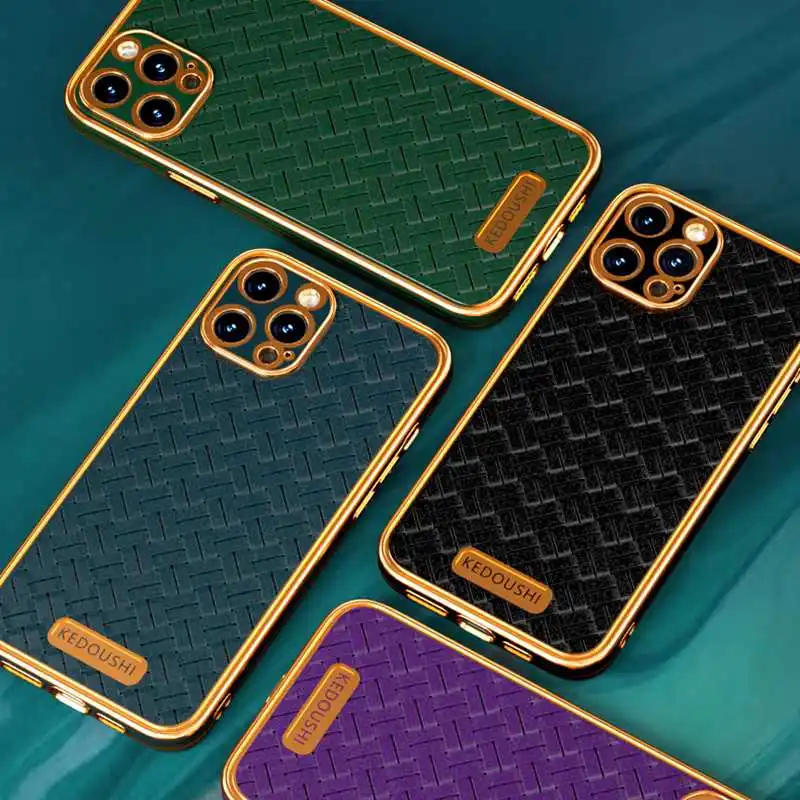 

Модный плетеный чехол с рисунком для Huawei P50, чехол для Huawei P50 Pro P40, чехол для телефона