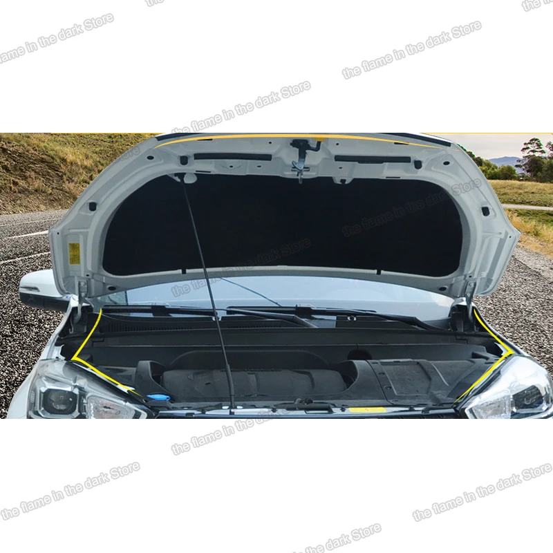 Резиновая лента Lsrtw2017 для капота автомобильного двигателя края двери багажника