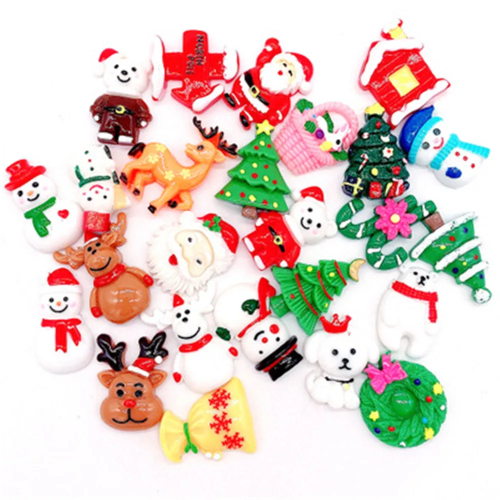 25 шт. Новое рождественское Slime Подвески Форма для выпечки тортов DIY Декор телефона