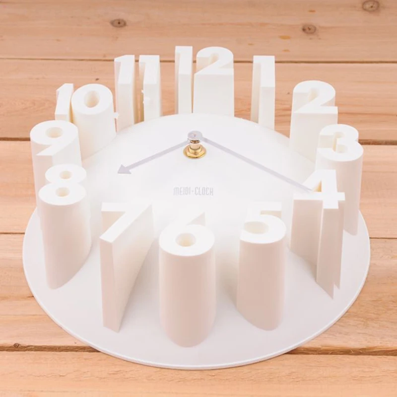 

2020 Hot Sale 3D Stereo Silent Wall Clock 3D Wall Clock Modern Design Art Decorative Dome Round Watch Bell Clocks Home Decor