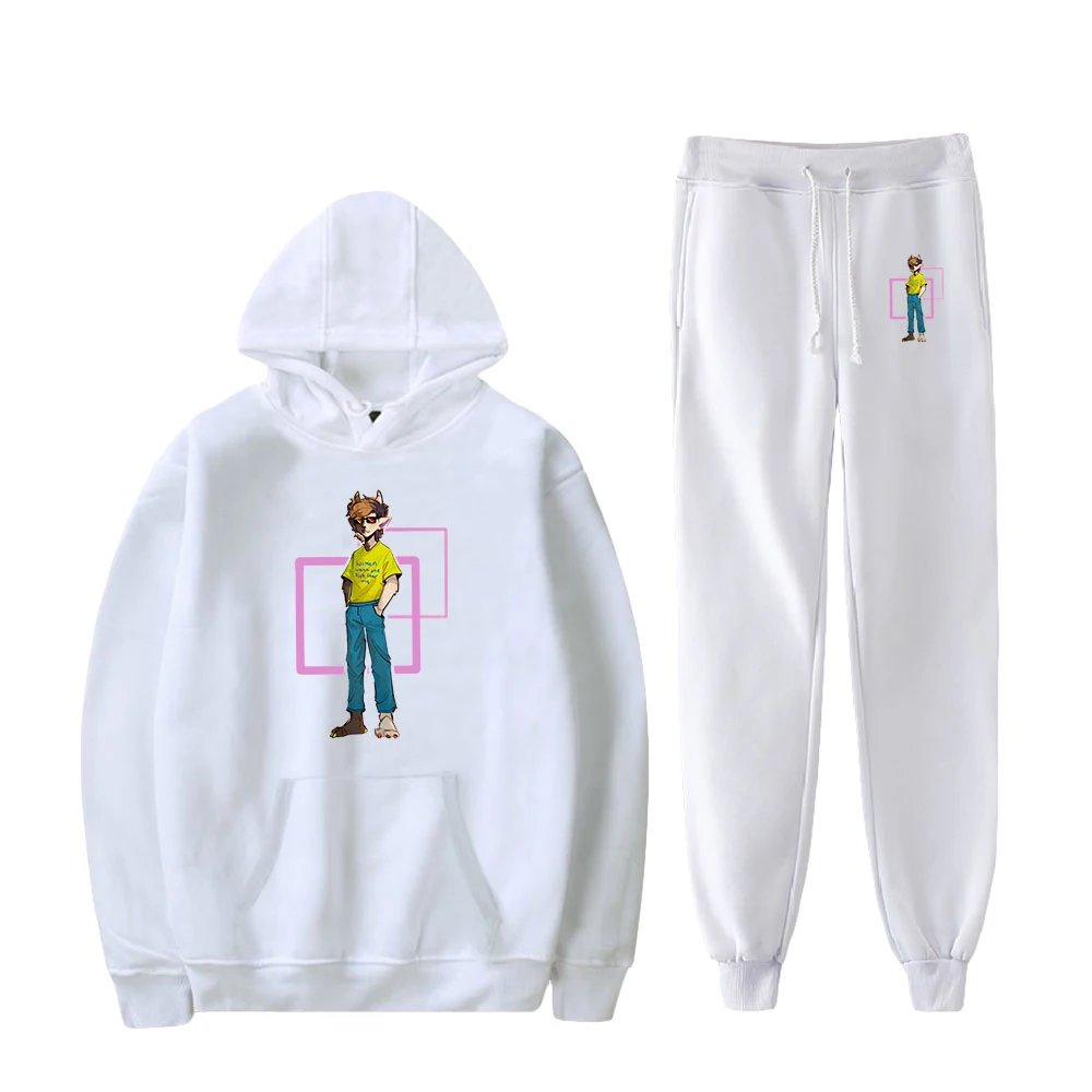 

Ranboo Autumn Suit Hoodie Hoodie Sweatshirt + Ankle Pants Two-piece Set