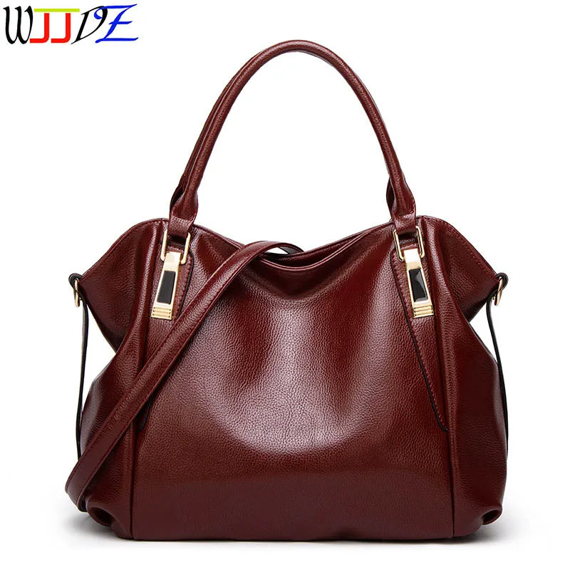 

Casual PU Leather Handbag Purse Women Shoulder Crossbody Bag Popular Simple Female Daily Bag Fashion Wjjdz