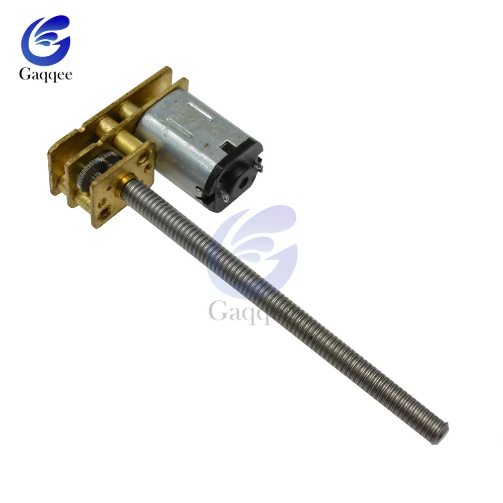 GA1024 N20 M4 * 55 редукция винтов DC шестерни Бесколлекторный двигатель 100 об/мин для
