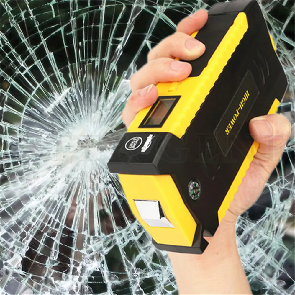 gkfly car jump starter power bank portable car battery booster charger 12v starting device petrol diesel car starter buster free global shipping