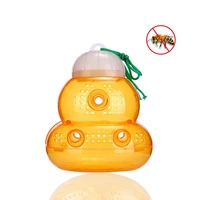 plastic trap for bees yellow jackets reusable hanging outdoor bee trap catcher insect catcher honey bee trap