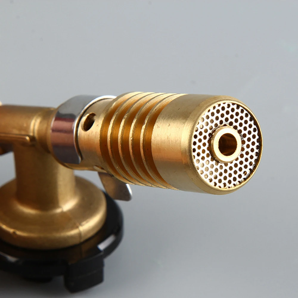 Газовая горелка медная Бутановая газовая зажигалка для нагрева сварки кемпинга