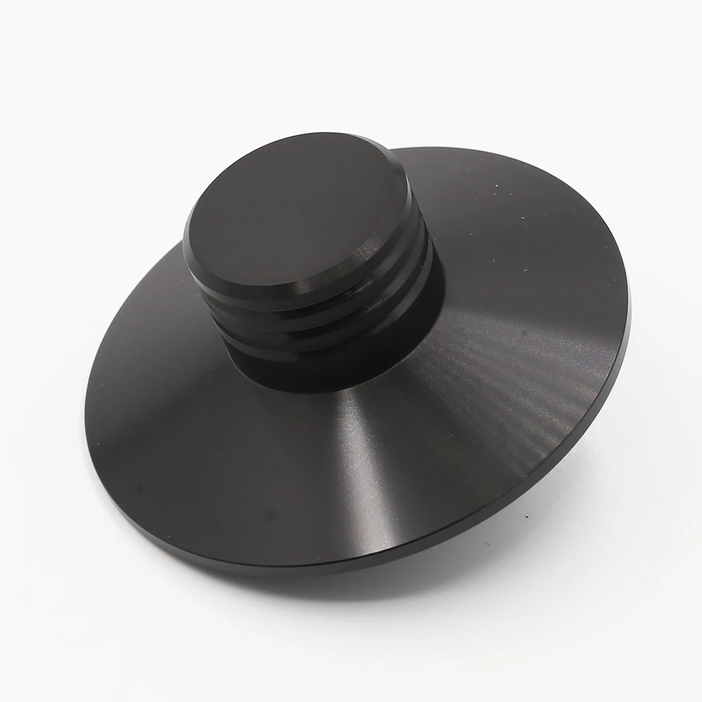 Черный зажим веса записи LP виниловые поворотные столы металлический диск стабилизатор