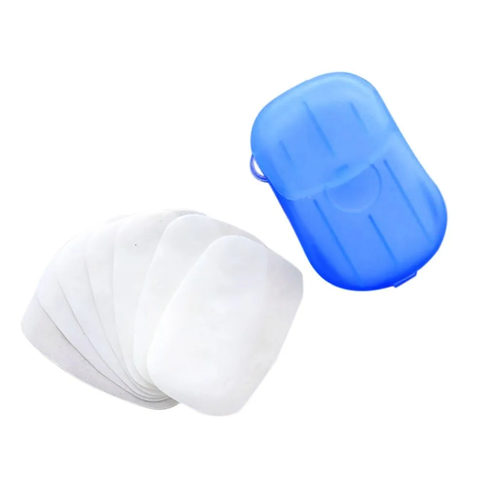 10 шт./набор одноразовые диски для мытья рук 200 листов|Портативные мыльницы| |