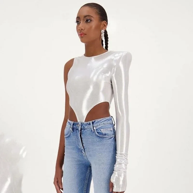 

2022 Боди женские сексуальные комбинезоны с вырезами Комбинезоны с одним плечом комбинезоны с круглым вырезом Комбинезоны для ночного клуба ...