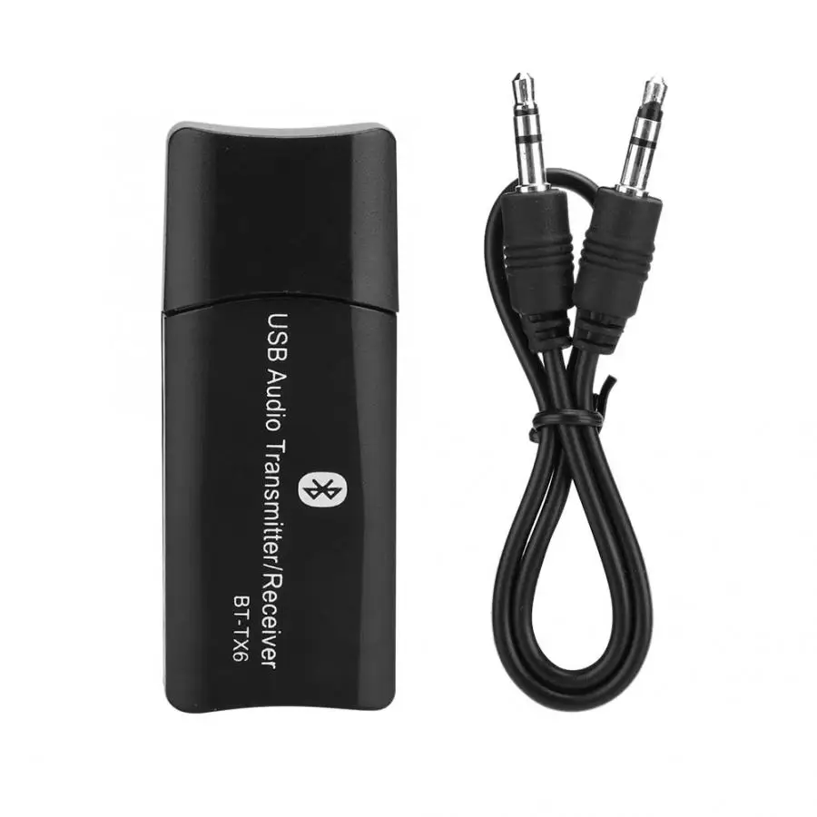 2-в-1 Bluetooth 5 0 USB беспроводной аудио приемопередатчик для