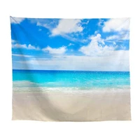 sky tapestry wall hanging aesthetic trippy hippie tapestries beach towel shawl throw sheet home decor