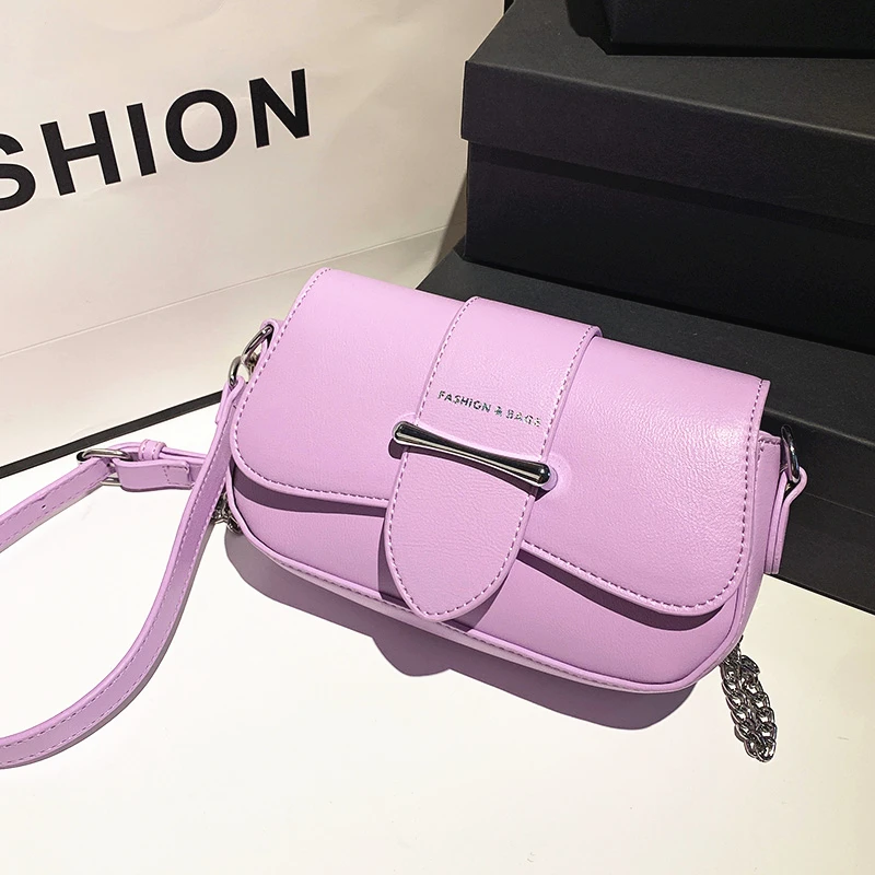 Модные элегантные женские сумки с цепочкой ручные Высокое качество PU кожаная