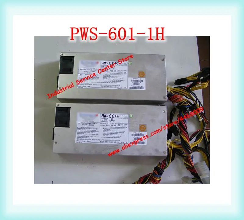 PWS 601 1H 600W 80plus 1U Сервер питания брандмауэр бесшумный|Кронштейны| |