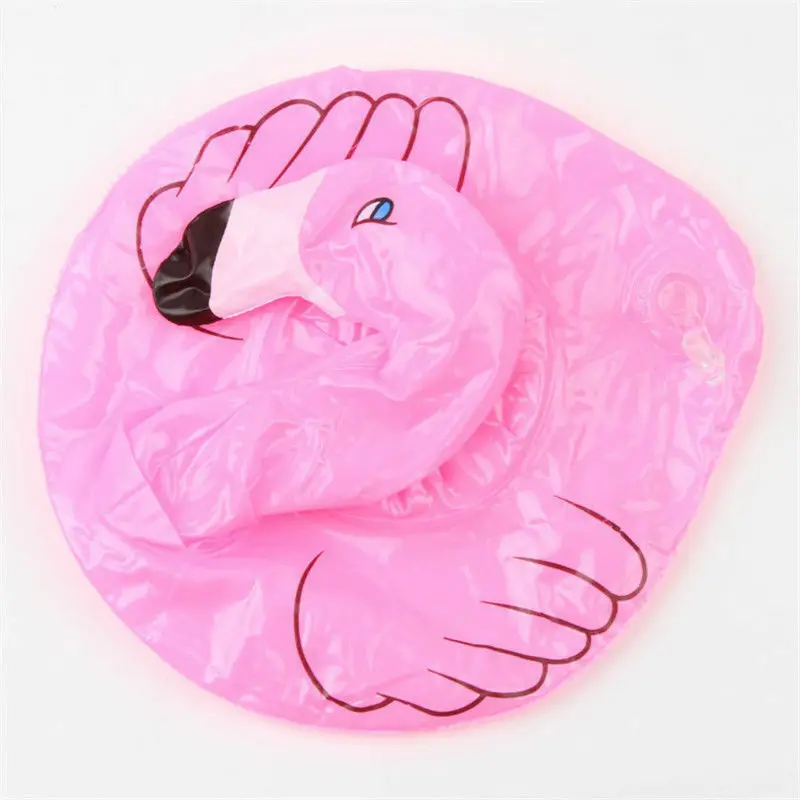 

2Pack Flamingo Floating Inflatable Drink Can Holder Swimming Pool Bath Child Toy