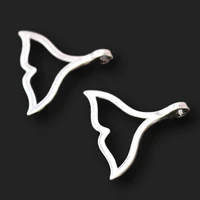 fish tail pendant whale tail charms mermaid tail charms ocean charms diy jewelry crafts accessories 3228mm a2314