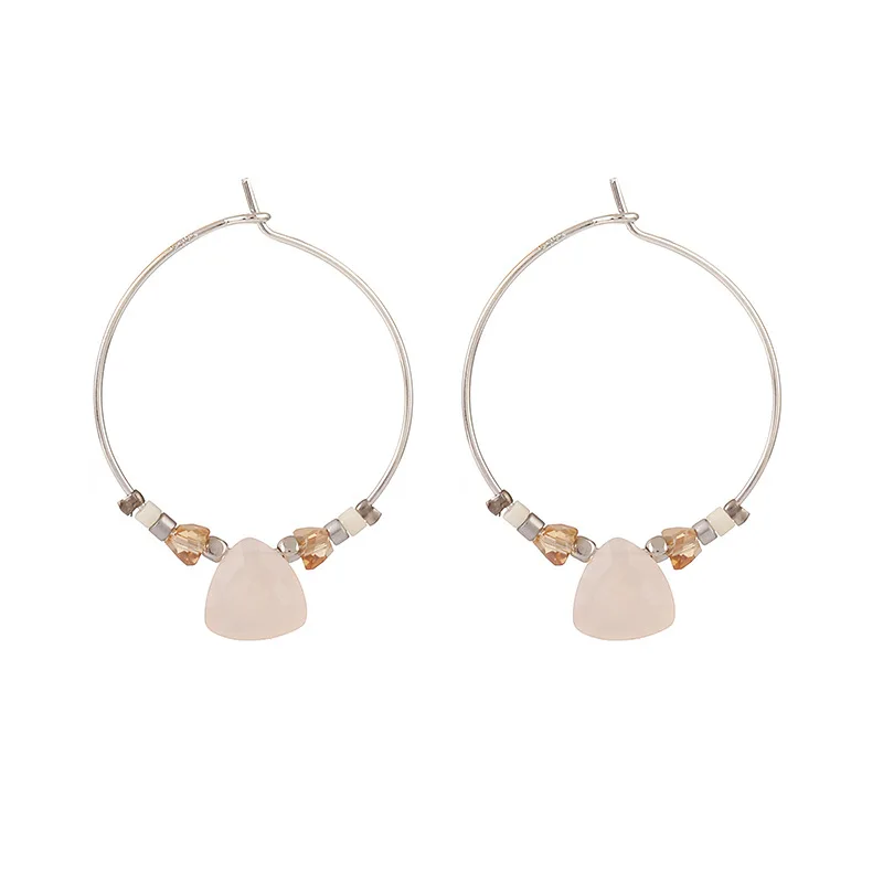 Новые модные ювелирные изделия Женская фотосессия серебро 925 пробы C-образное