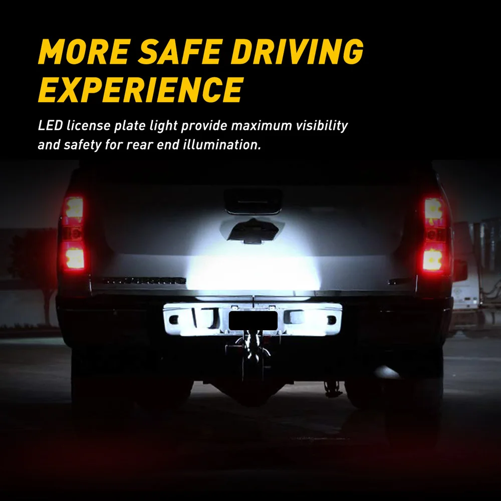 Подсветка номера автомобиля для Chevrolet Avalanche Silverado Tahoe Suburban CANBUS Светодиодная