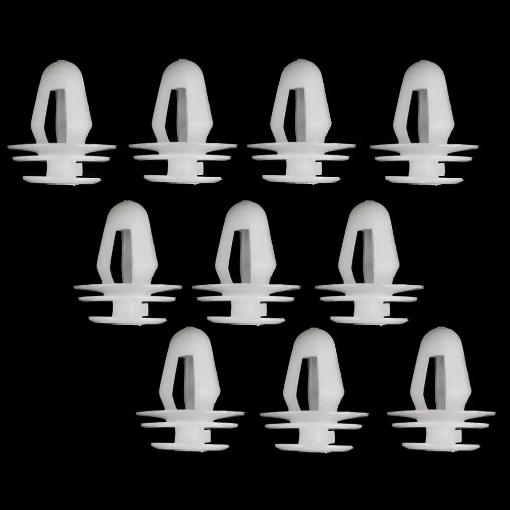 

10 шт./упак. Универсальные пластиковые клипсы для внутренней двери