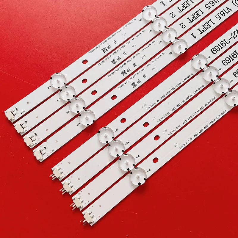 5 комплектов = 40 шт. светодиодных лент для подсветки LG 49LH5100 49LH5700 49LH510V 49LJ510M 49LH570A