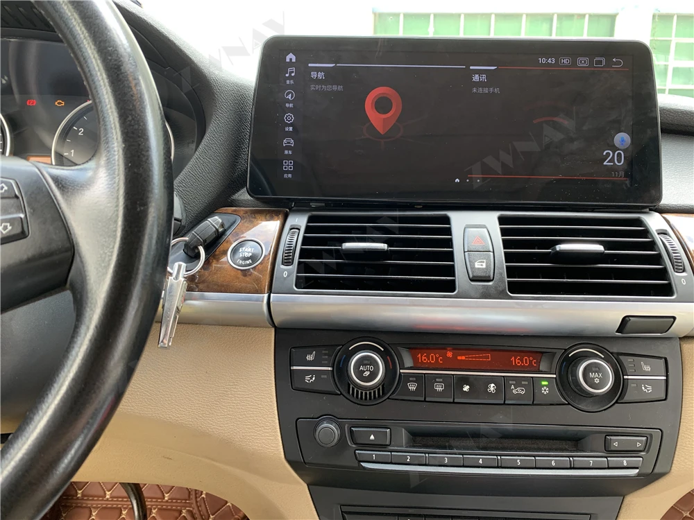 구매 8 + 256G 무선 Carplay 안드로이드 11 BMW X5 X6 E70 E71 2007- 2011 2012 2013 오디오 라디오 수신기 레코더 GPS 비디오 헤드 유닛