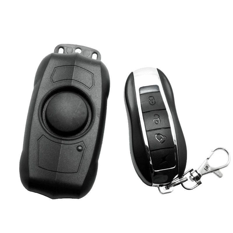 

Hot Wireless Remote Control Bicycle Anti-Theft Alarm Vibration Built-in Lithium Battery Car Bell Folding Electric Car