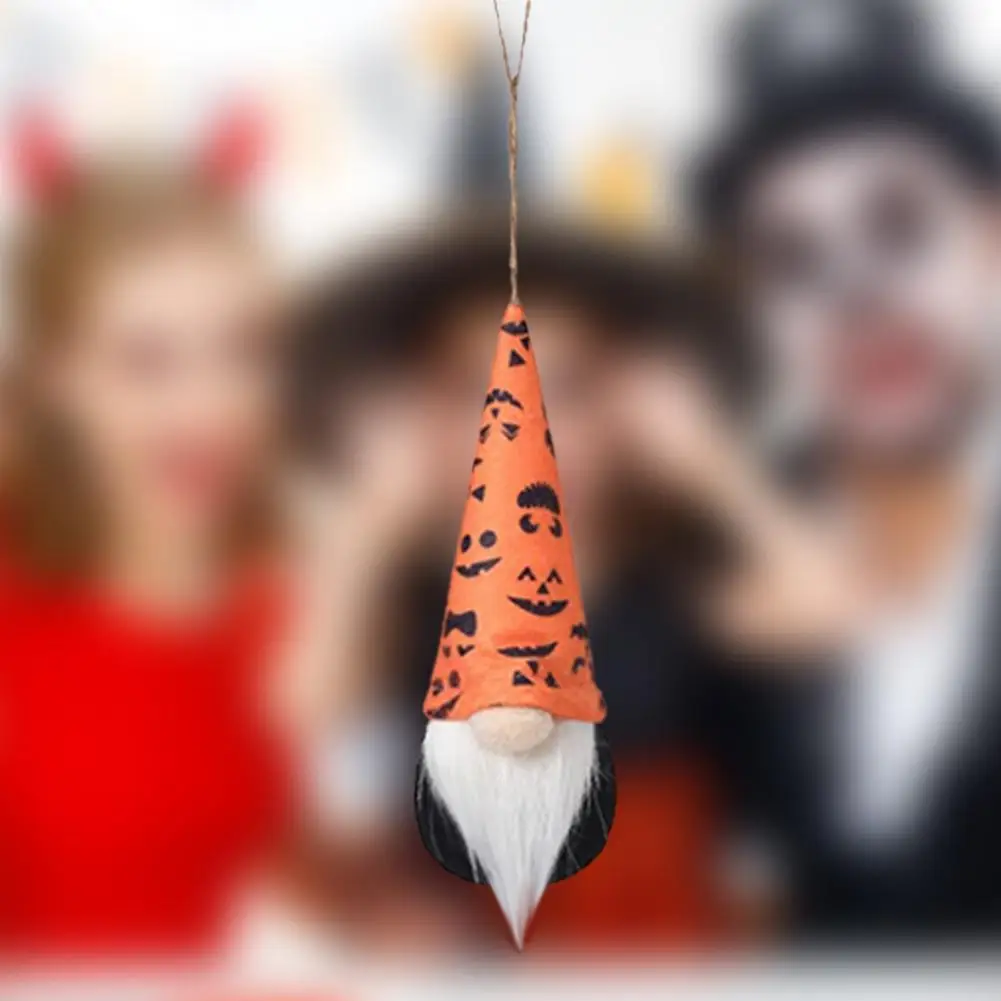 

Lint Free Practical Miniature Faceless Toy Halloween Ornaments for Dorm