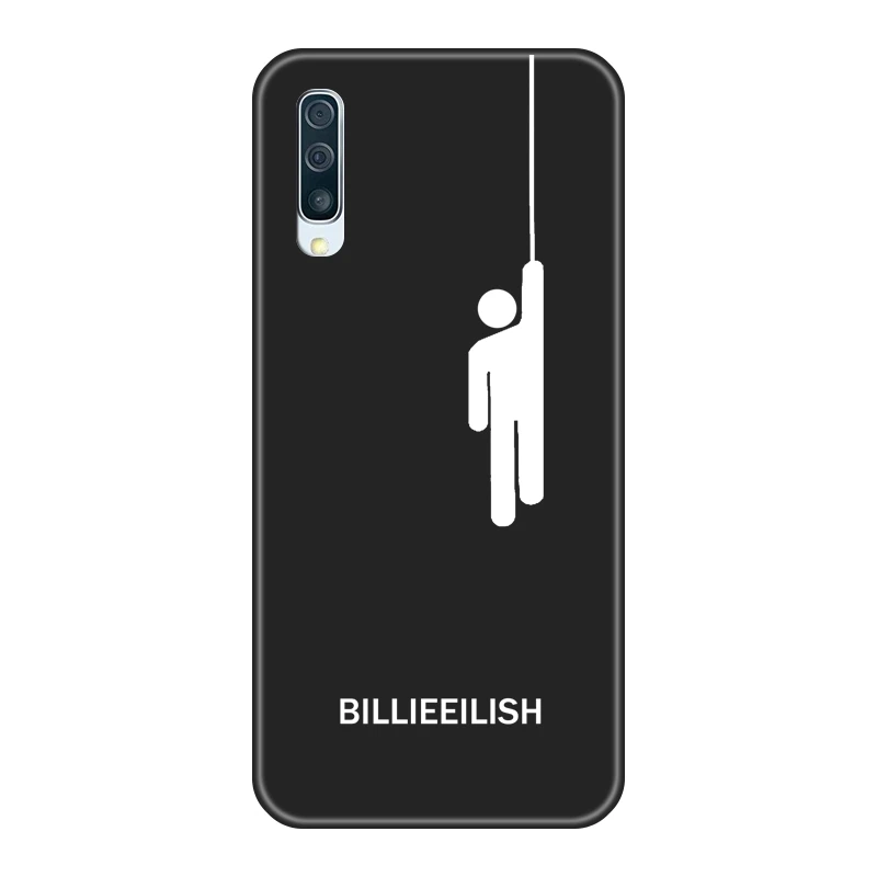 Чехол для samsung Galaxy A10 A20 A30 A40, силиконовый чехол Billie Eilish, задняя крышка для samsung A80 A70 A60 A50, чехол для телефона