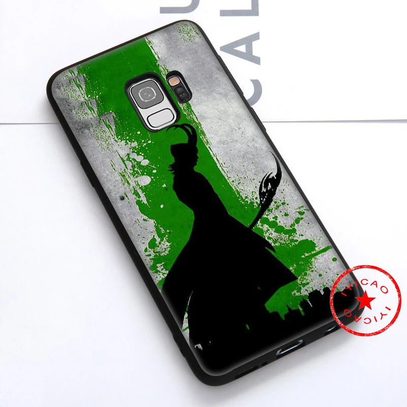 Мягкий чехол IYICAO Marvel Loki для samsung Galaxy S10e S10 S9 S8 Note 8 9 10 Plus S6 S7 Edge TPU |