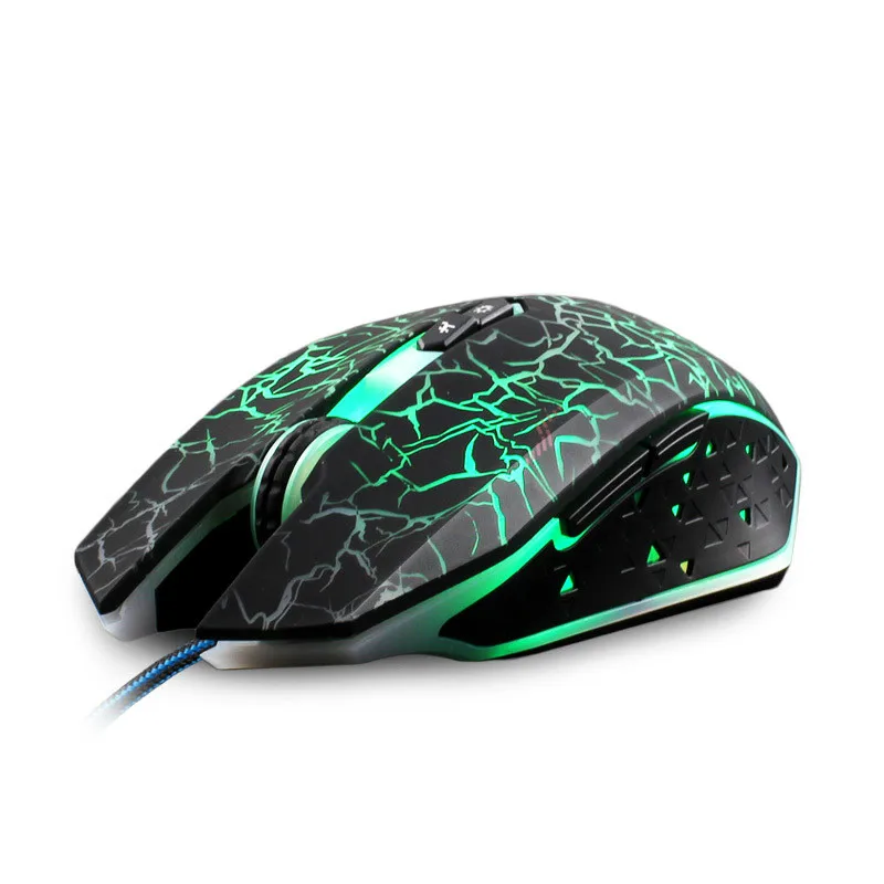 

X8 Blaze Tiger USB wired luminous gaming mouse Internet cafe home CFlOL competitive game photoelectric mouse