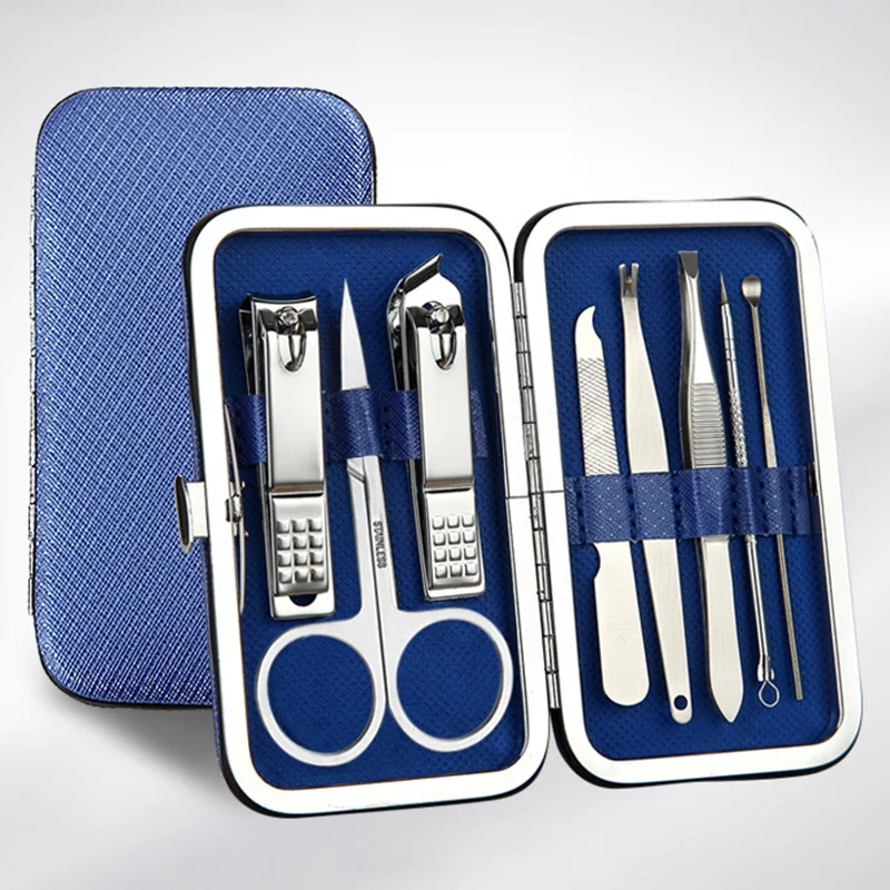 Набор зажимов для ногтей маникюрные ножницы из нержавеющей стали 8 шт. кусачки