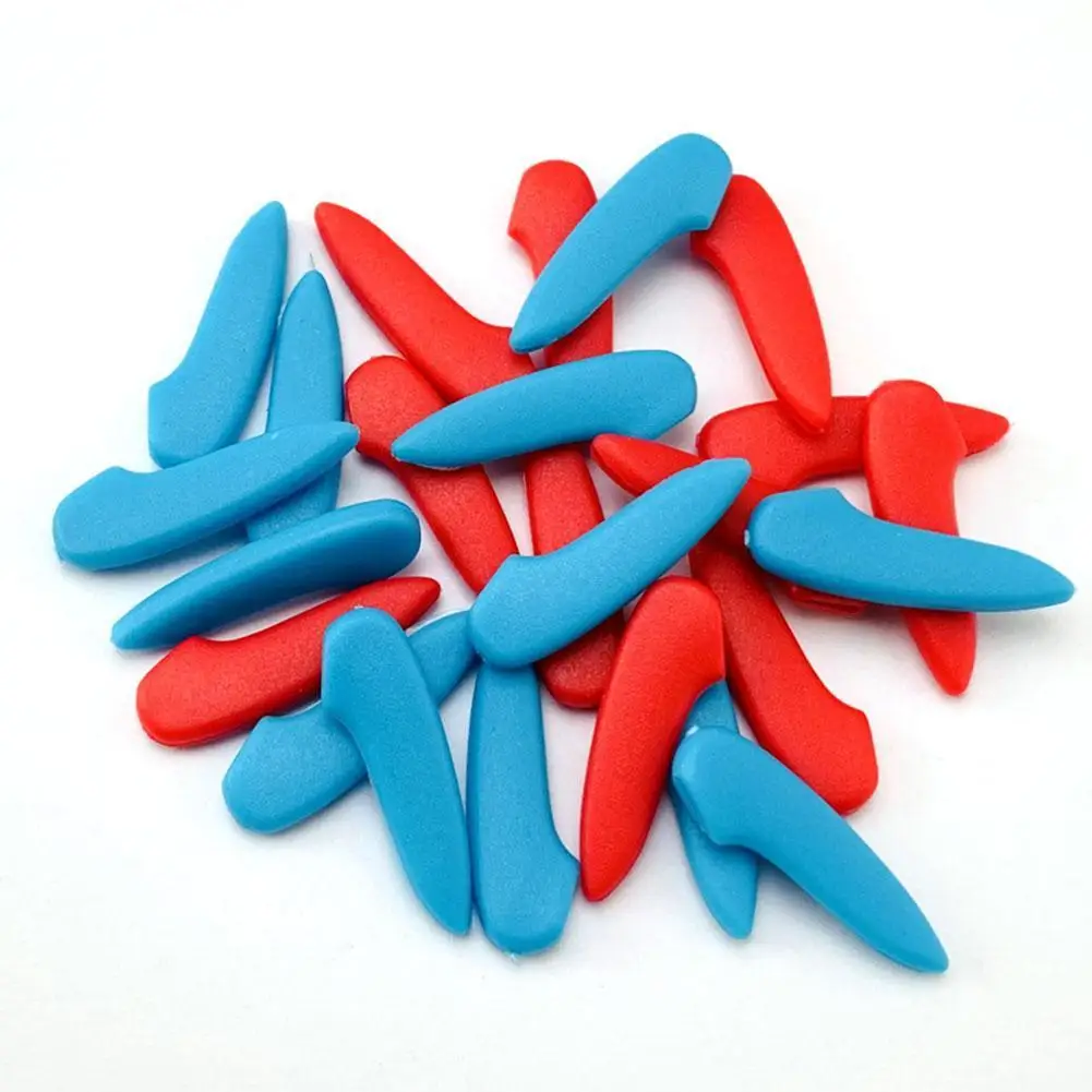 

100pcs Knife Tip Protective Sleeve Kitchen Knives Point Gags Practical Rotective Cover Extended Knife Plastic Knives Tips Clear