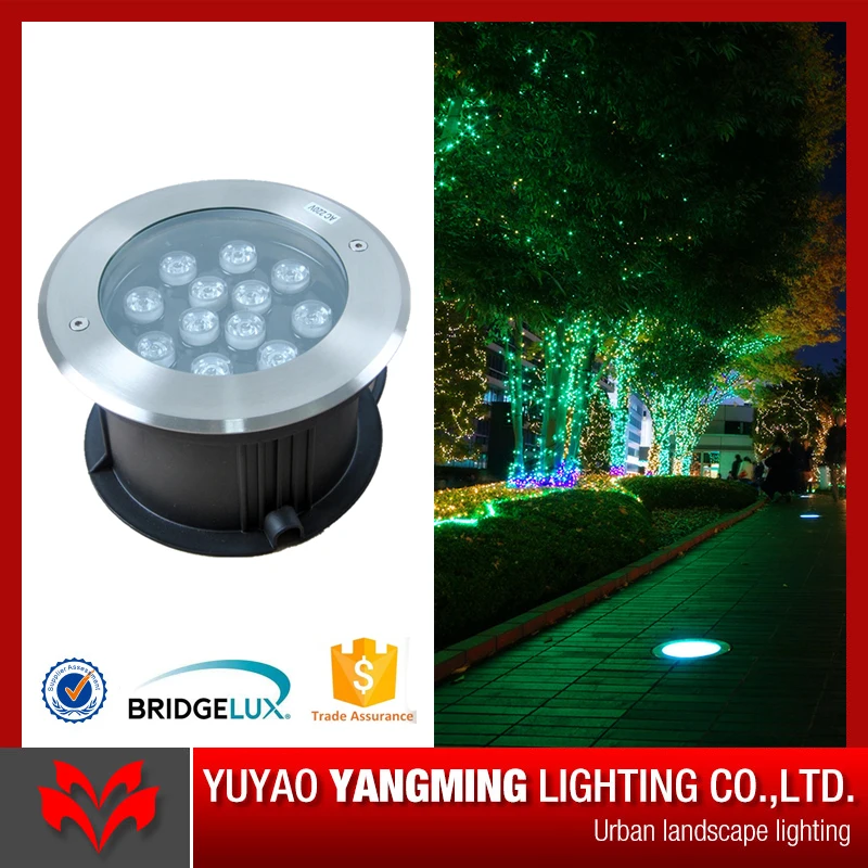 

IP68 stainless steel cover garden yard square application LED in-ground light
