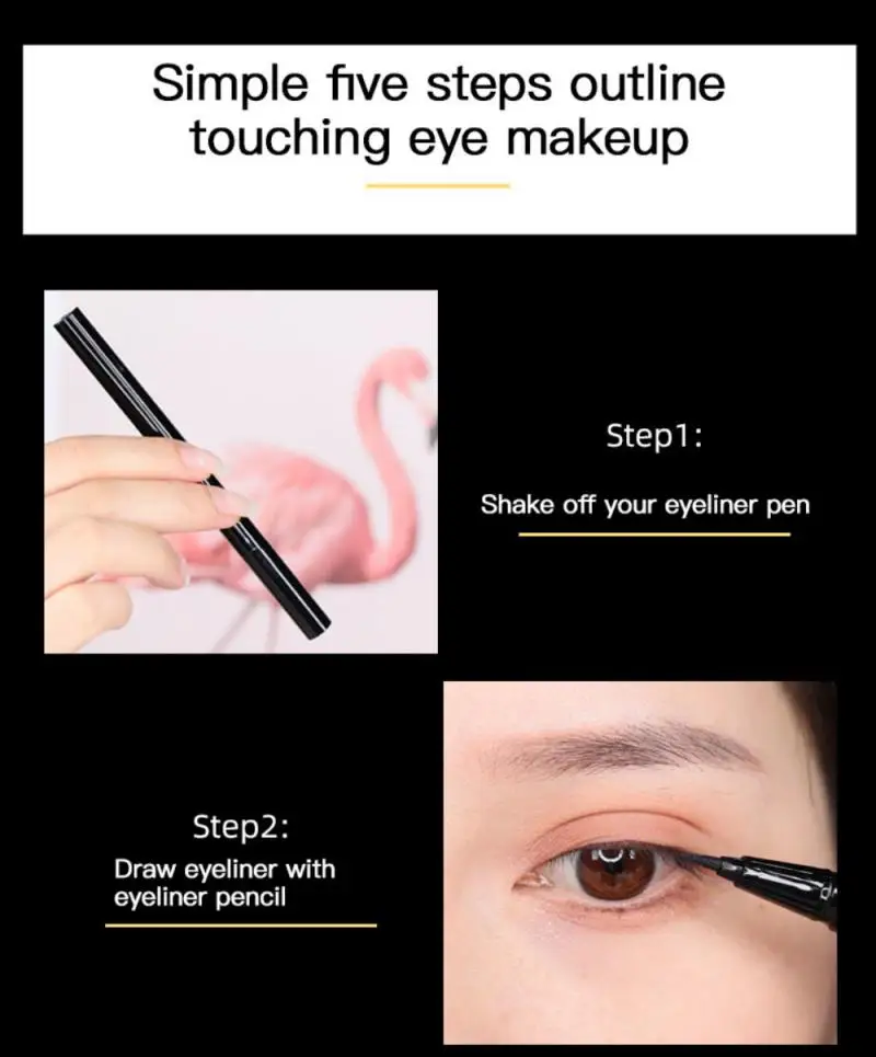 

1 Fake Eyelashes Set 3D Magnetic Eyeliner Liquid False Eyelashes Set Magnet Eyelashes TSLM2