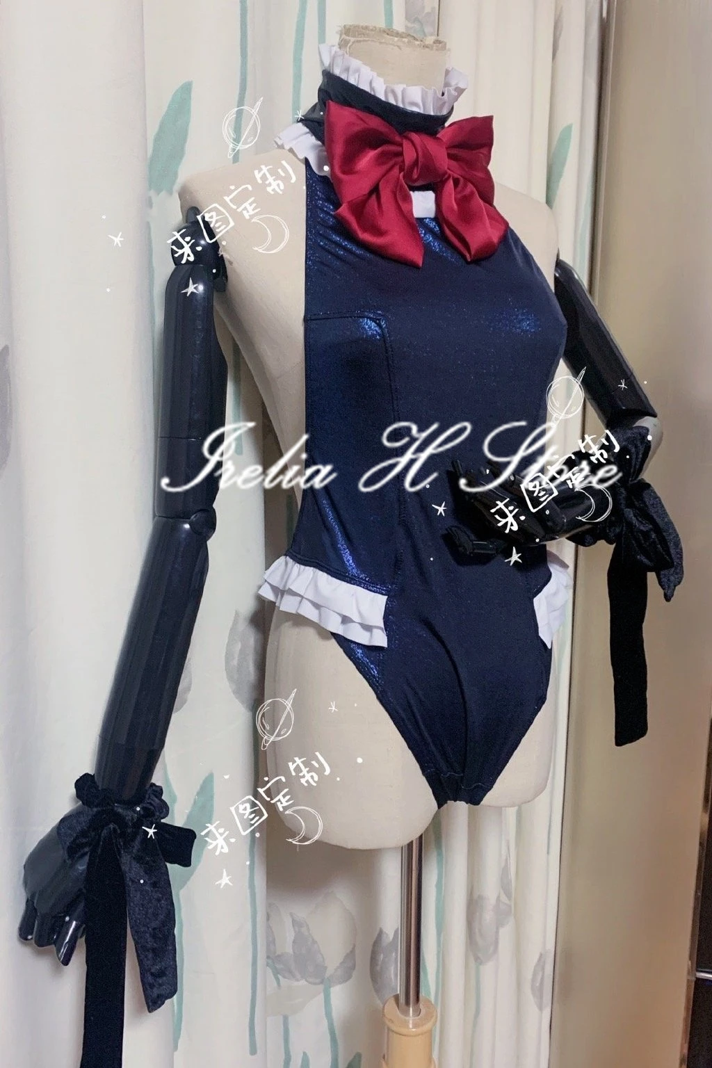 

Custom size/made Azur Lane DOA Marie Rose Swimsuit Cosplay Costume sexy swimwear