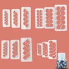 Пластиковые режущие формы для глины, 3 шт.