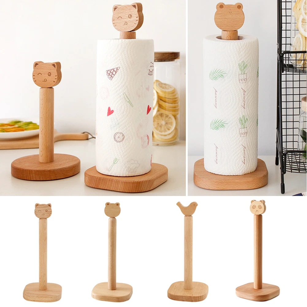 Дерево Форма 6 крючков деревянные чашки держатель стойки Кухня вина Стекло висит