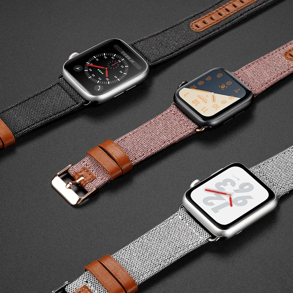 Ремешок кожаный для Apple Watch 42 мм/44 мм 38 мм/40 Series 5 4 iWatch 3 2 1|Ремешки часов| |